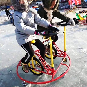 冰雪地自行车